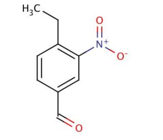 4-Ethyl-3-nitrobenzaldehyde (CAS 4748-80-5) - chemical structure image