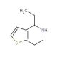 4-ethyl-4,5,6,7-tetrahydrothieno[3,2-c]pyridine (CAS 900641-10-3) - chemical structure image