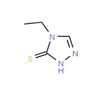 4-ethyl-4H-1,2,4-triazole-3-thiol (CAS 27105-98-2) - chemical structure image