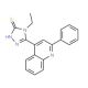 4-Ethyl-5-(2-phenylquinolin-4-yl)-4H-1,2,4-triazole-3-thiol - chemical structure image