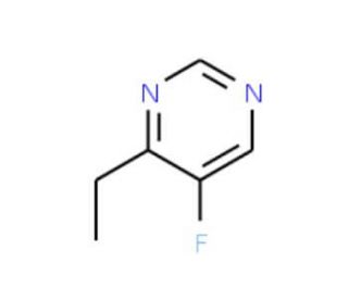 4-Ethyl-5-fluoropyrimidine (CAS 137234-88-9) - chemical structure image