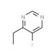 4-Ethyl-5-fluoropyrimidine (CAS 137234-88-9) - chemical structure image