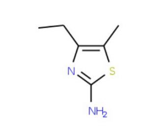 4-ethyl-5-methyl-1,3-thiazol-2-amine - chemical structure image