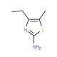 4-ethyl-5-methyl-1,3-thiazol-2-amine - chemical structure image