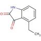 4-Ethyl isatin (CAS 34934-05-9) - chemical structure image