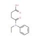 4-[Ethyl(phenyl)amino]-4-oxobutanoic acid - chemical structure image