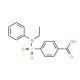 4-(Ethyl-phenyl-sulfamoyl)-benzoic acid - chemical structure image