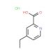 4-Ethyl-pyridine-2-carboxylic Acid, Hydrochloride 的分子结构, CAS编号: 4021-13-0 4-Ethyl-pyridine-2-carboxylic Acid, Hydrochloride (CAS 4021-13-0) - chemical structure image