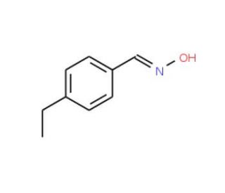 4-ethylbenzaldehyde oxime (CAS 61946-88-1) - chemical structure image