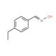 4-ethylbenzaldehyde oxime (CAS 61946-88-1) - chemical structure image