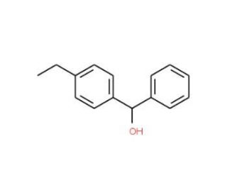 4-Ethylbenzhydrol - chemical structure image