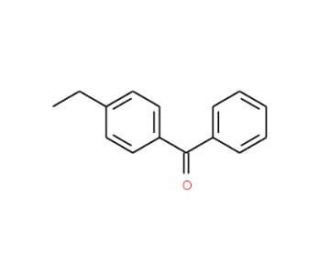 4-Ethylbenzophenone (CAS 18220-90-1) - chemical structure image