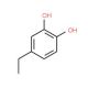 4-Ethylcatechol (CAS 1124-39-6) - chemical structure image