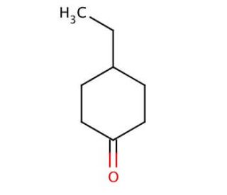 4-Ethylcyclohexanone (CAS 5441-51-0) - chemical structure image