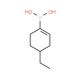 4-Ethylcyclohexen-1-ylboronic acid (CAS 871329-72-5) - chemical structure image