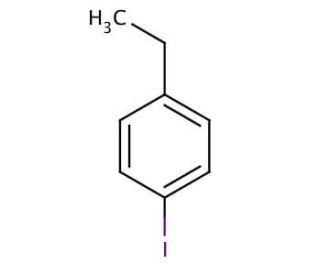 4-Ethyliodobenzene (CAS 25309-64-2) - chemical structure image