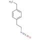 4-Ethylphenethyl isocyanate (CAS 480439-00-7) - chemical structure image