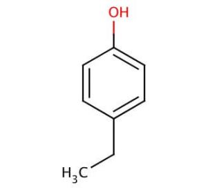 4-Ethylphenol (CAS 123-07-9) - chemical structure image