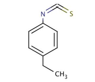 4-Ethylphenyl isothiocyanate (CAS 18856-63-8) - chemical structure image