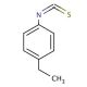 4-Ethylphenyl isothiocyanate (CAS 18856-63-8) - chemical structure image