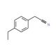 4-Ethylphenylacetonitrile (CAS 51632-28-1) - chemical structure image