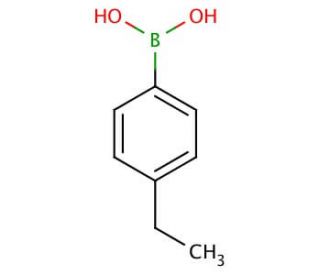 4-Ethylphenylboronic acid (CAS 63139-21-9) - chemical structure image