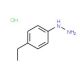 4-Ethylphenylhydrazine hydrochloride (CAS 53661-18-0) - chemical structure image