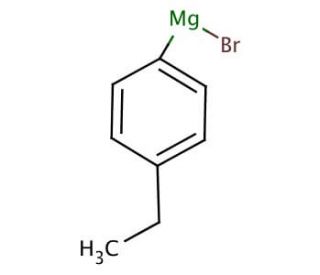 4-Ethylphenylmagnesium bromide solution (CAS 22873-28-5) - chemical structure image