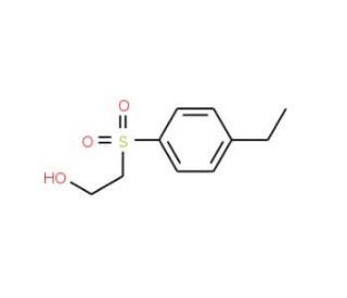 4-Ethylphenylsulfonylethanol - chemical structure image