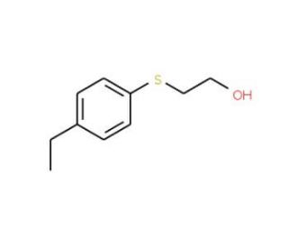 4-Ethylphenylthioethanol - chemical structure image
