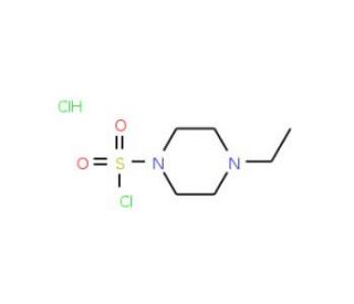 4-ethylpiperazine-1-sulfonyl chloride hydrochloride - chemical structure image