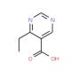 4-ethylpyrimidine-5-carboxylic acid - chemical structure image