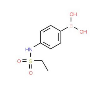 4-(Ethylsulfonamido)phenylboronic acid (CAS 1072945-62-0) - chemical structure image