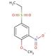 4-Ethylsulfonyl-2-nitroanisole - chemical structure image