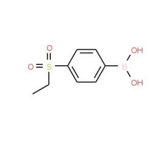 4-(Ethylsulphonyl)benzeneboronic acid (CAS 352530-24-6) - chemical structure image