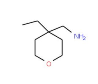 [(4-Ethyltetrahydro-2H-pyran-4-yl)methyl]amine (CAS 1142202-08-1) - chemical structure image
