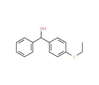 4-(Ethylthio)benzhydrol - chemical structure image