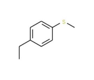 4-Ethylthioanisole (CAS 31218-75-4) - chemical structure image