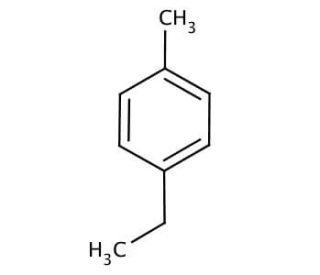 4-Ethyltoluene (CAS 622-96-8) - chemical structure image