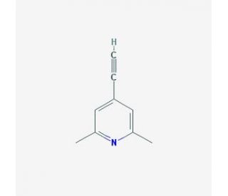4-Ethynyl-2,6-dimethyl-pyridine (CAS 86520-95-8) - chemical structure image