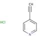 4-Ethynylpyridine hydrochloride (CAS 352530-29-1) - chemical structure image