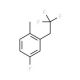 4-Fluoro-1-methyl-2-(2,2,2-trifluoroethyl)benzene - chemical structure image