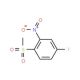 4-Fluoro-1-methylsulfonyl-2-nitrobenzene (CAS 518990-79-9) - chemical structure image
