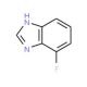 4-Fluoro-1H-benzimidazole (CAS 5847-89-2) - chemical structure image