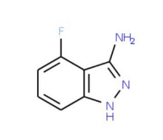 4-Fluoro-1H-indazol-3-amine (CAS 404827-78-7) - chemical structure image