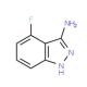 4-Fluoro-1H-indazol-3-amine (CAS 404827-78-7) - chemical structure image