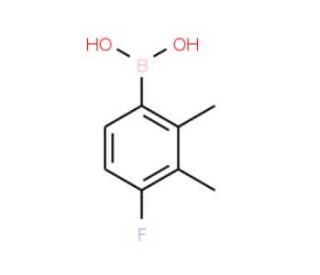 4-Fluoro-2,3-dimethylphenylboronic acid (CAS 211495-31-7) - chemical structure image