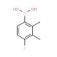 4-Fluoro-2,3-dimethylphenylboronic acid (CAS 211495-31-7) - chemical structure image