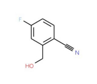 4-Fluoro-2-(hydroxymethyl)benzonitrile (CAS 1000339-93-4) - chemical structure image