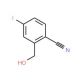 4-Fluoro-2-(hydroxymethyl)benzonitrile (CAS 1000339-93-4) - chemical structure image